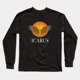 Vintage Icarus Wings And Sun Gifts Long Sleeve T-Shirt